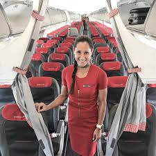 Austrian Airlines - Our flight attendant Moni warmly welcomes you on board  of her very own #myAustrianMoment! ✌ #Servus | Facebook